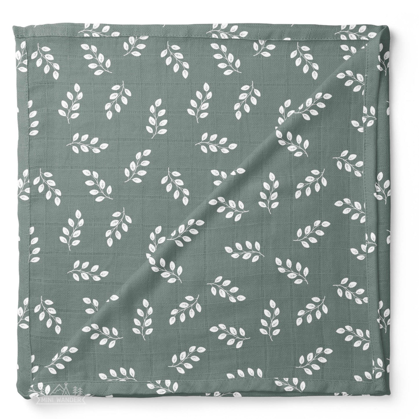Muslin Swaddle Baby Baby Blanket – Leaves