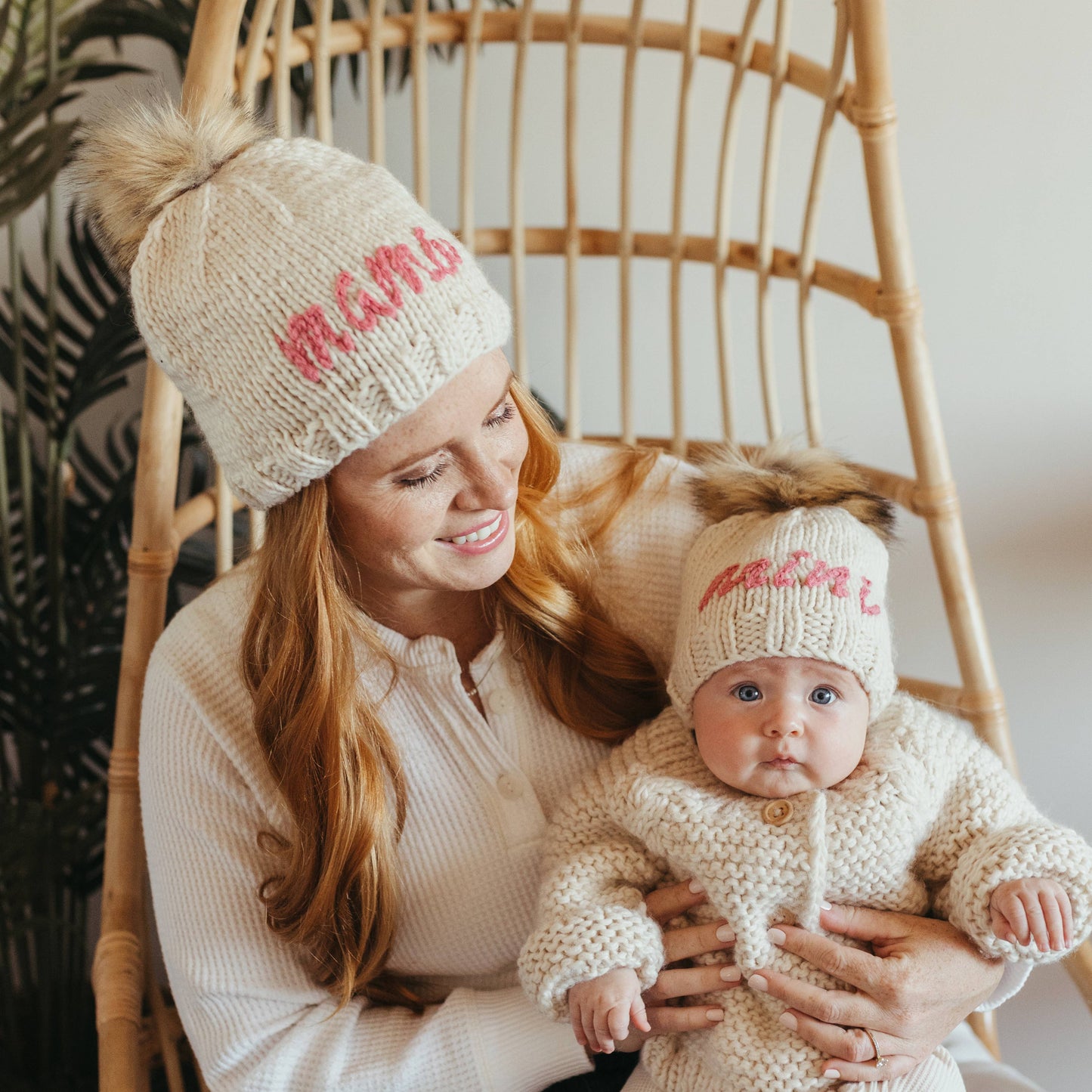 Mama Cerise Beanie Hat Adult