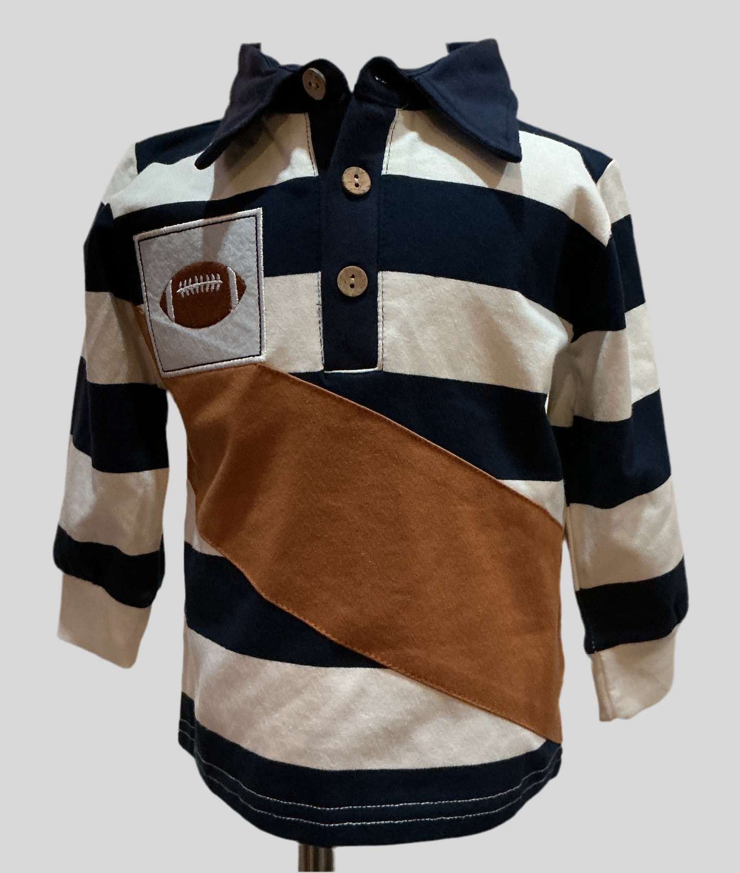 Football Long Sleeved Polo