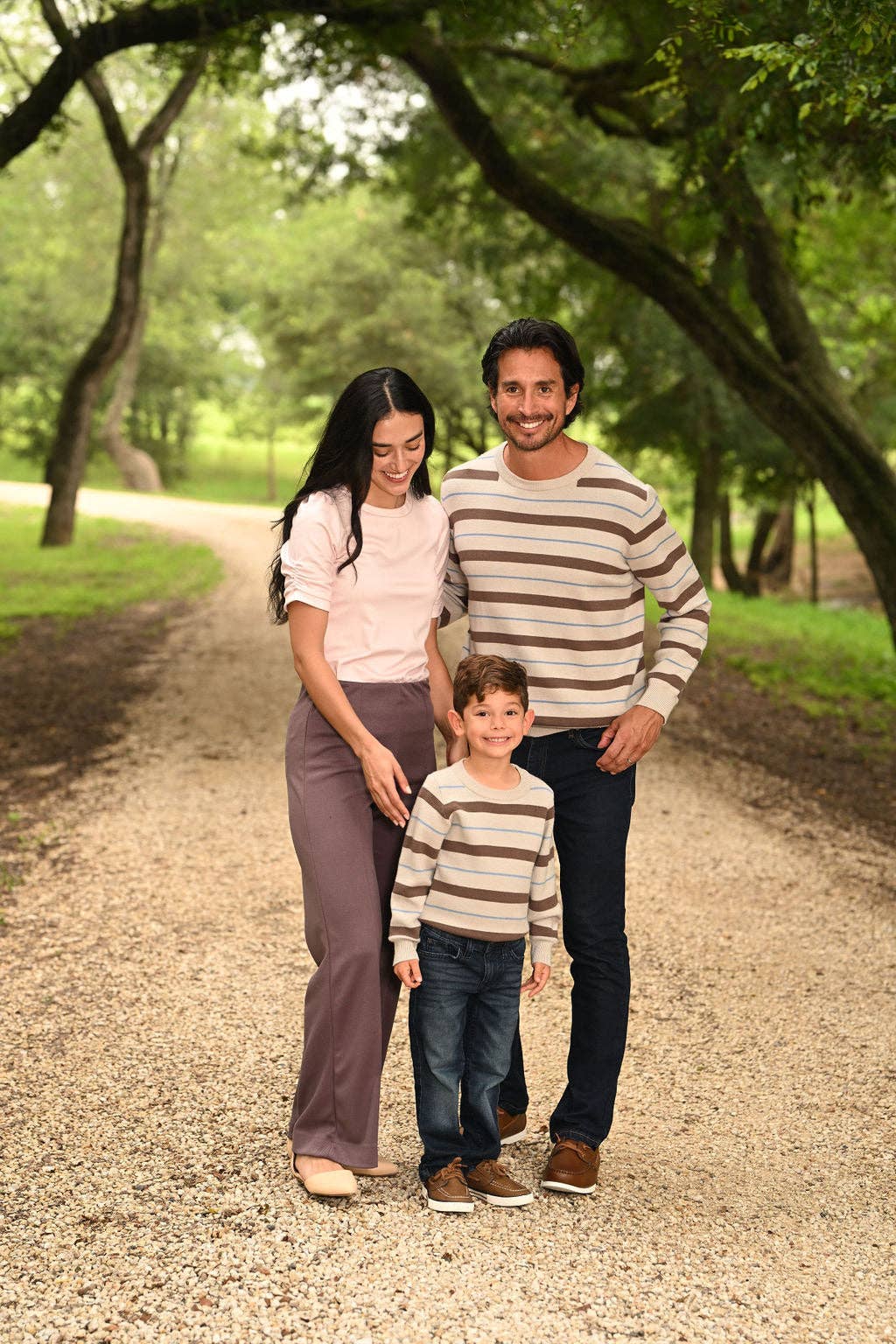 Mini Tucker Crew Sweater - Preppy Stripe: 6