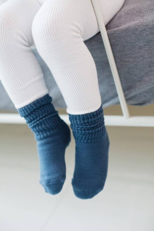 Toes Warmer Socks - Deep Blue
