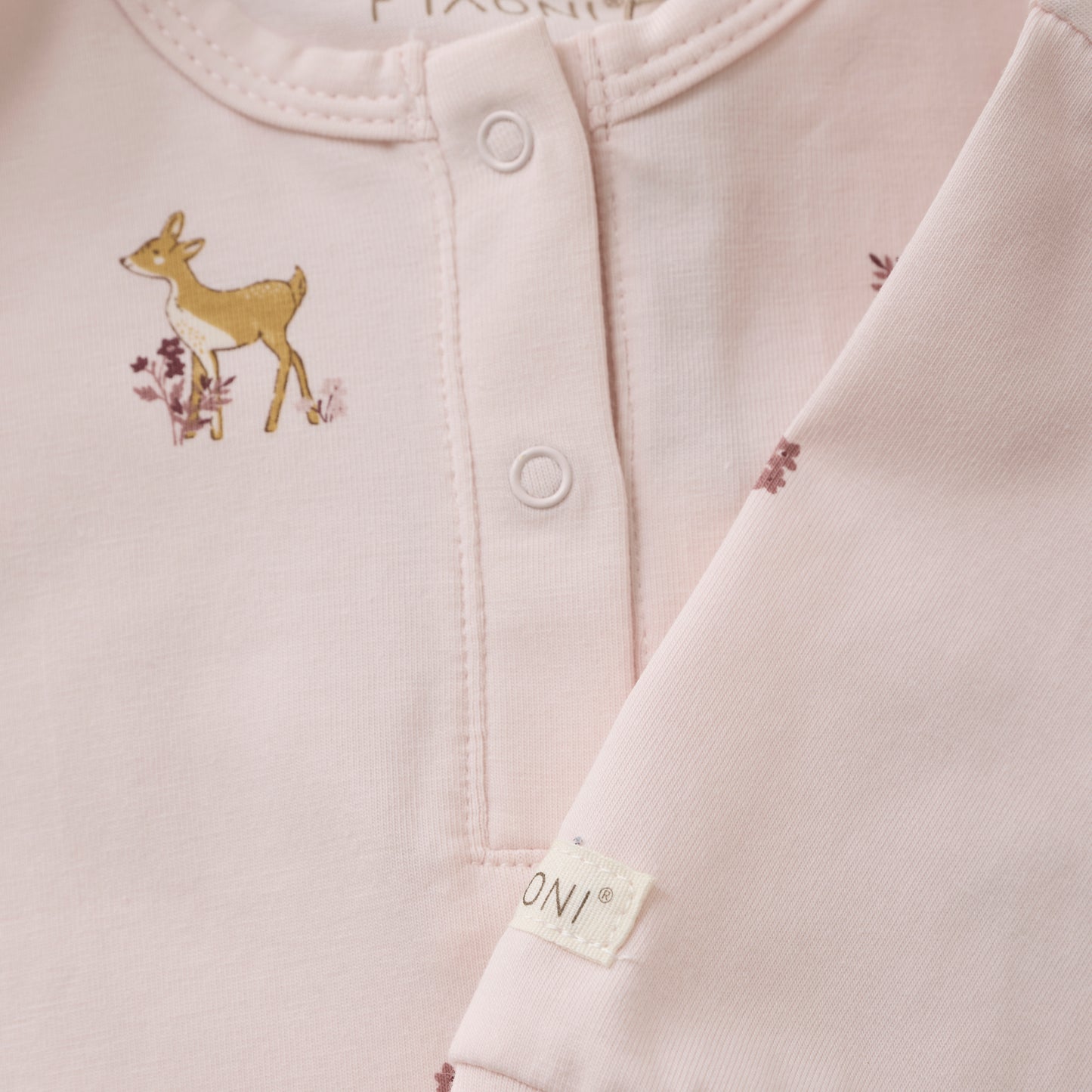 FIXONI Ribbed Night Suit - Violet Ice