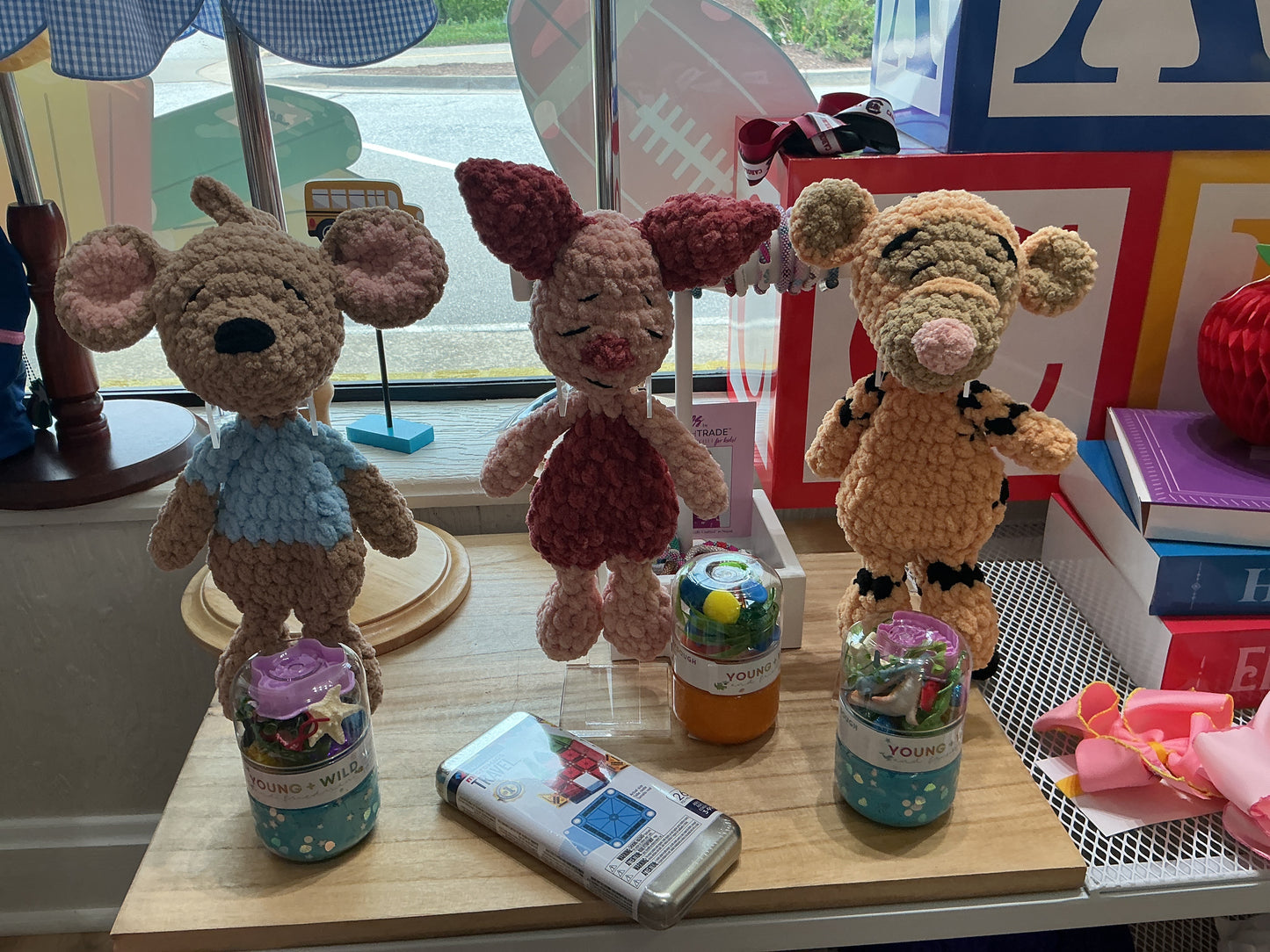 Winnie the Pooh Crocheted Animals