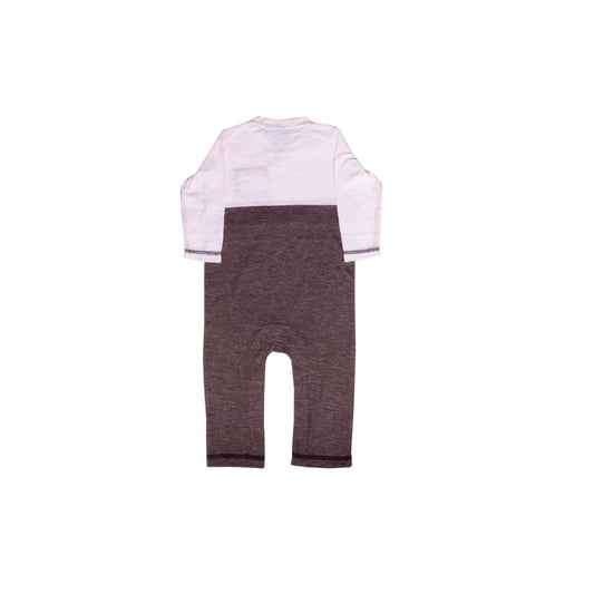 Long Sleeve Chest Stripe Romper Baby