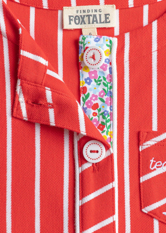 Team Player Dress: Winning Stripe