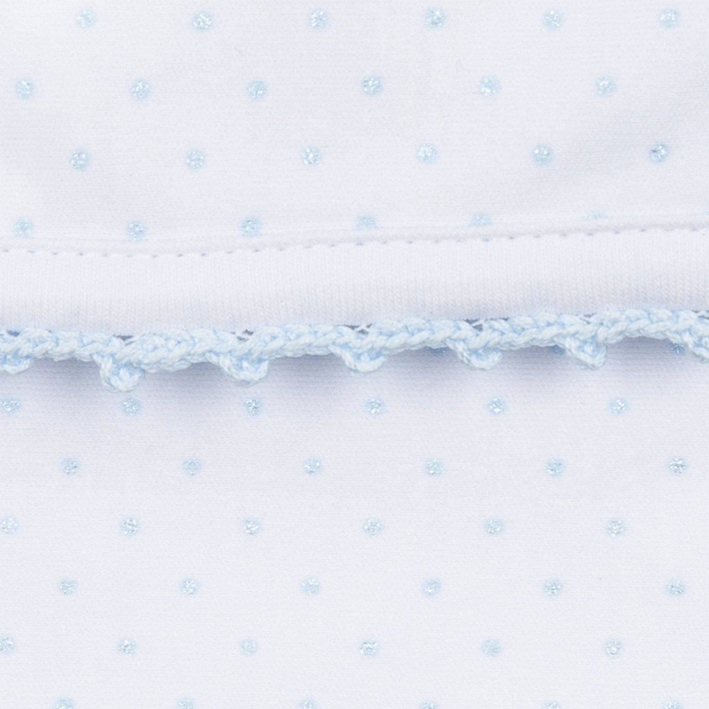 Little Love Gathered Gown - Light Blue: Newborn