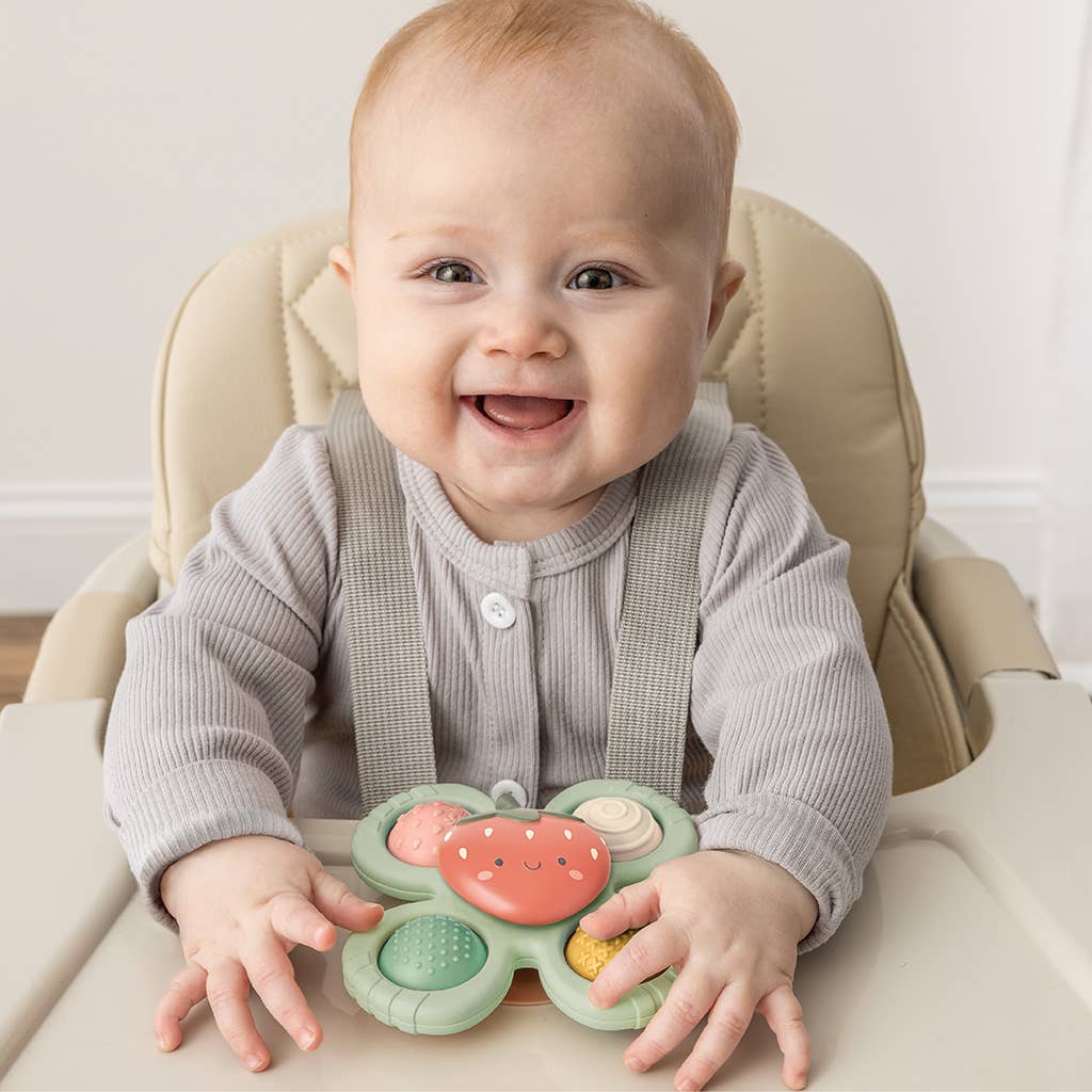 Itzy Pop & Whirl™ - Bath + Travel Toy: Smile