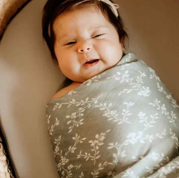 Swaddle Bloom Blue