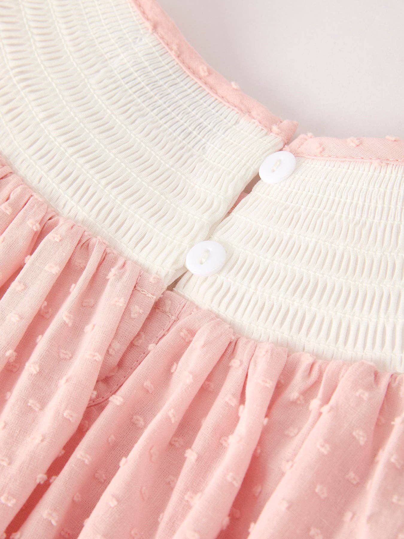 Fall Thanksgiving& Halloween Chicken Pumpkin Smock Embroidery Baby Girl Dress: 6