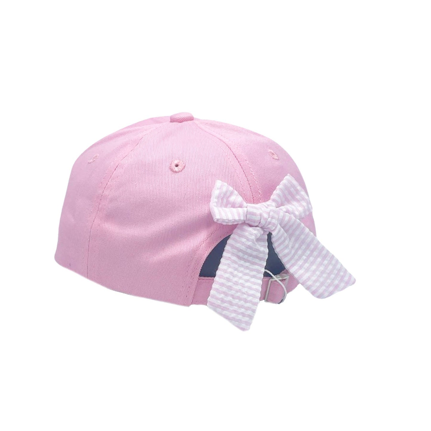 Rainbow Golf Cart Bow Baseball Hat (Baby, Youth): Youth
