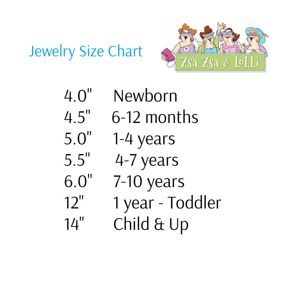 Classic Pearl (WHITE) Baby Child Kid Bracelet: White / 5