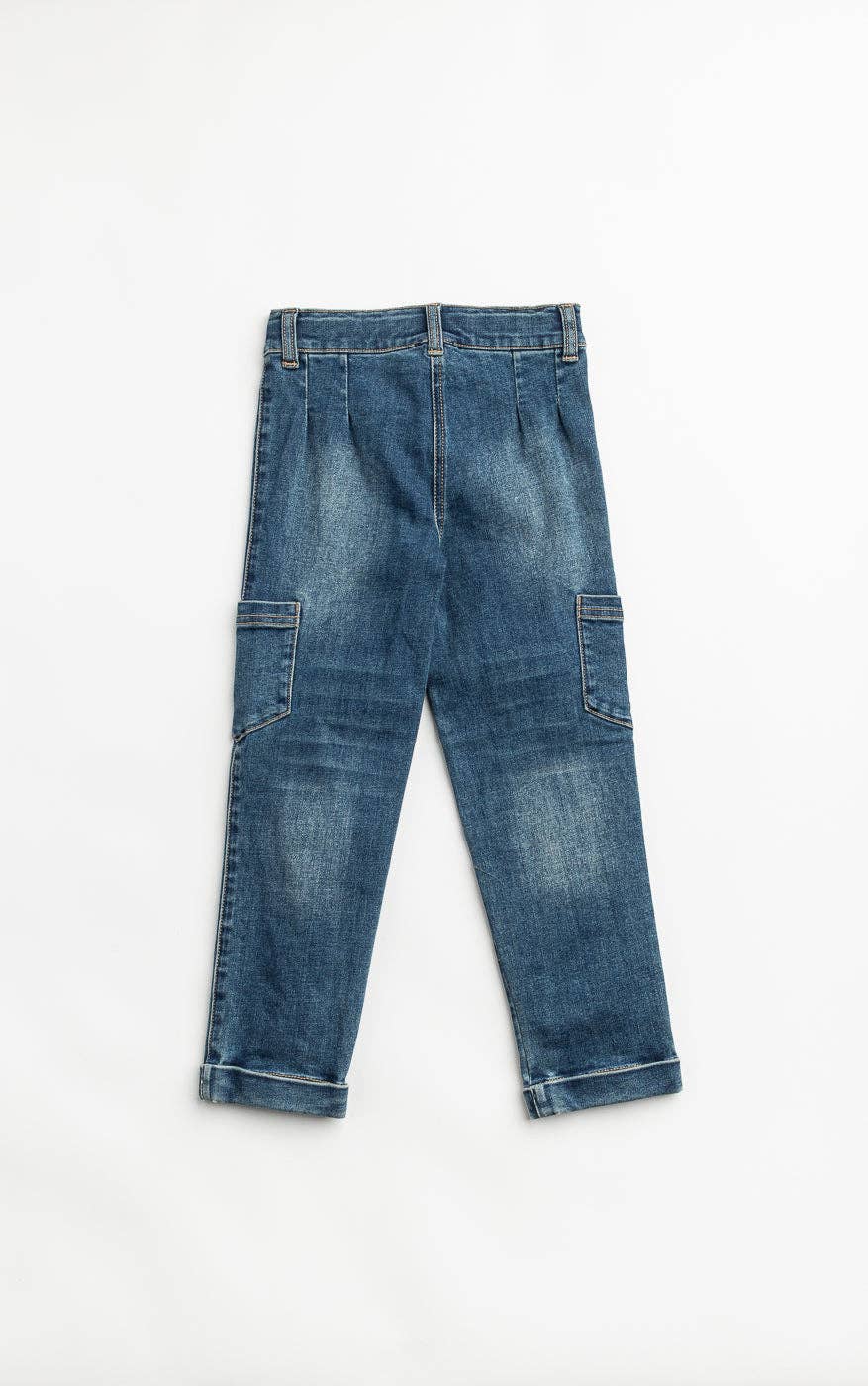 Go Anywhere Jeans: Medium Dark Wash