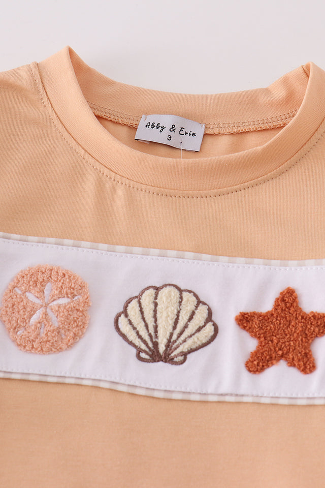 Khaki Shells Starfish Set