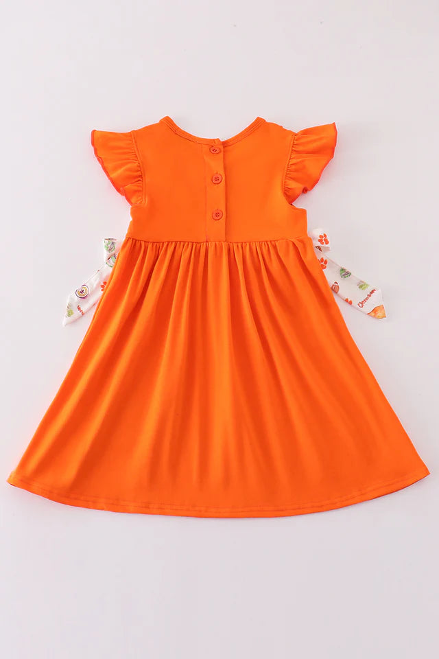 Clemson Embroidery Dress