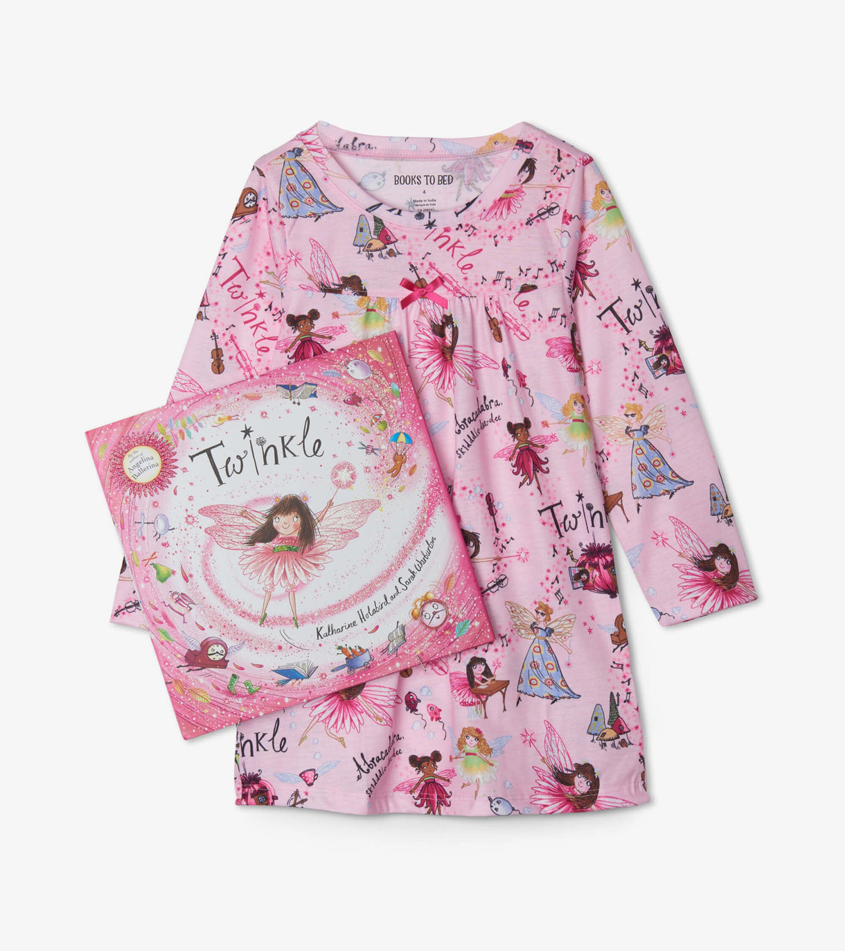Twinkle flat pack nightdress with book