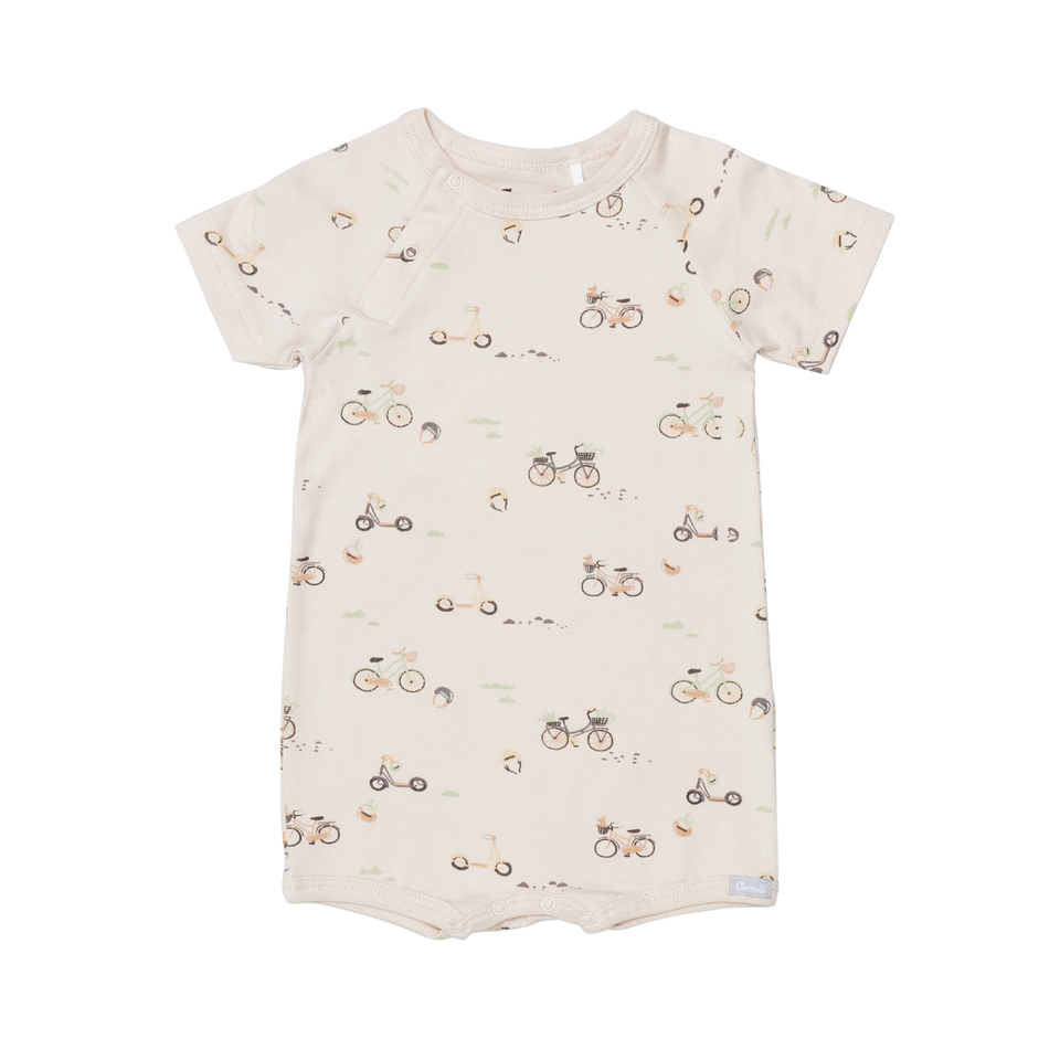 Bikes Cotton modal romper