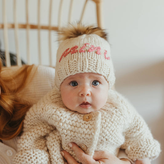 Mini Cerise Beanie Hat Baby & Kids