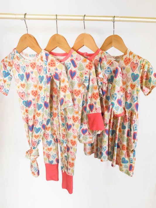 Lovestruck Hearts Knotted Gown