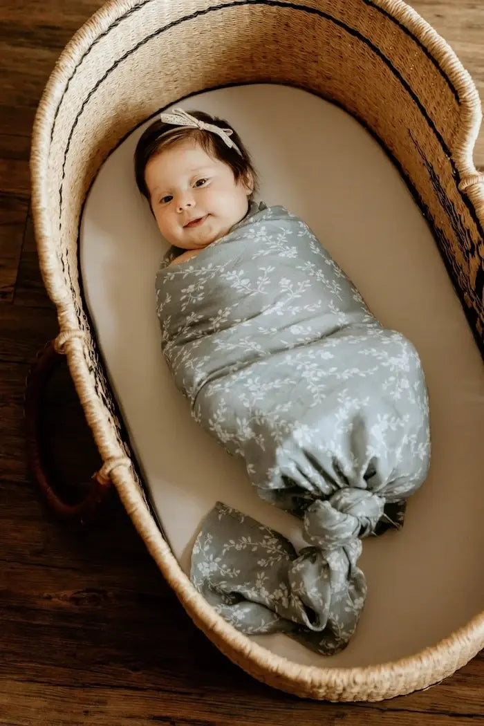 Swaddle Bloom Blue
