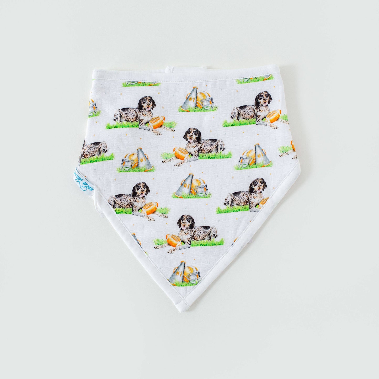 Mascot Mania in Tennessee Organic Muslin Bib
