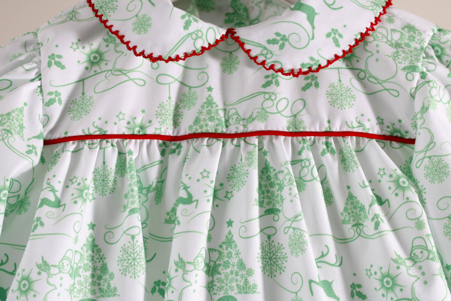Christmas Eve Toile Aubrey Set: 9M