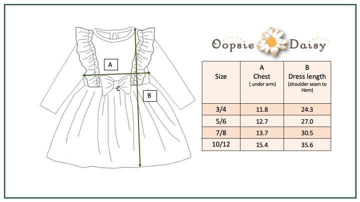 Kids Christmas Holiday Moss Velvet Bow Ruffle Dress