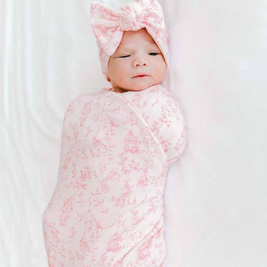 COCOON SWADDLE: Teddy Tiles / Small