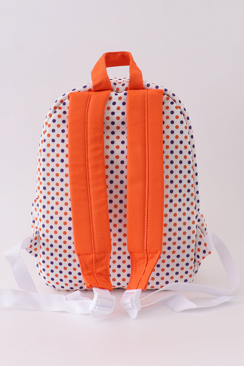 Clemson Embroidery Girl's Backpack