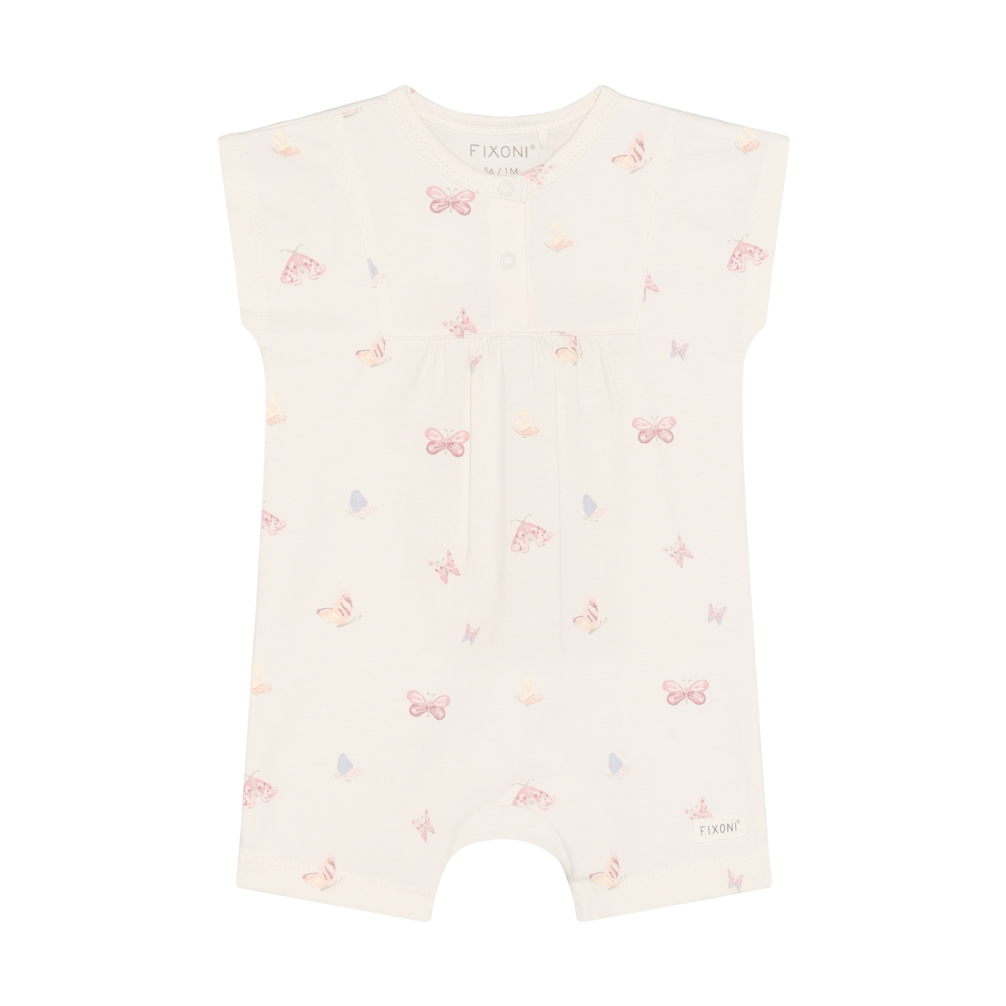 Butterfly Sleeveless Short Romper