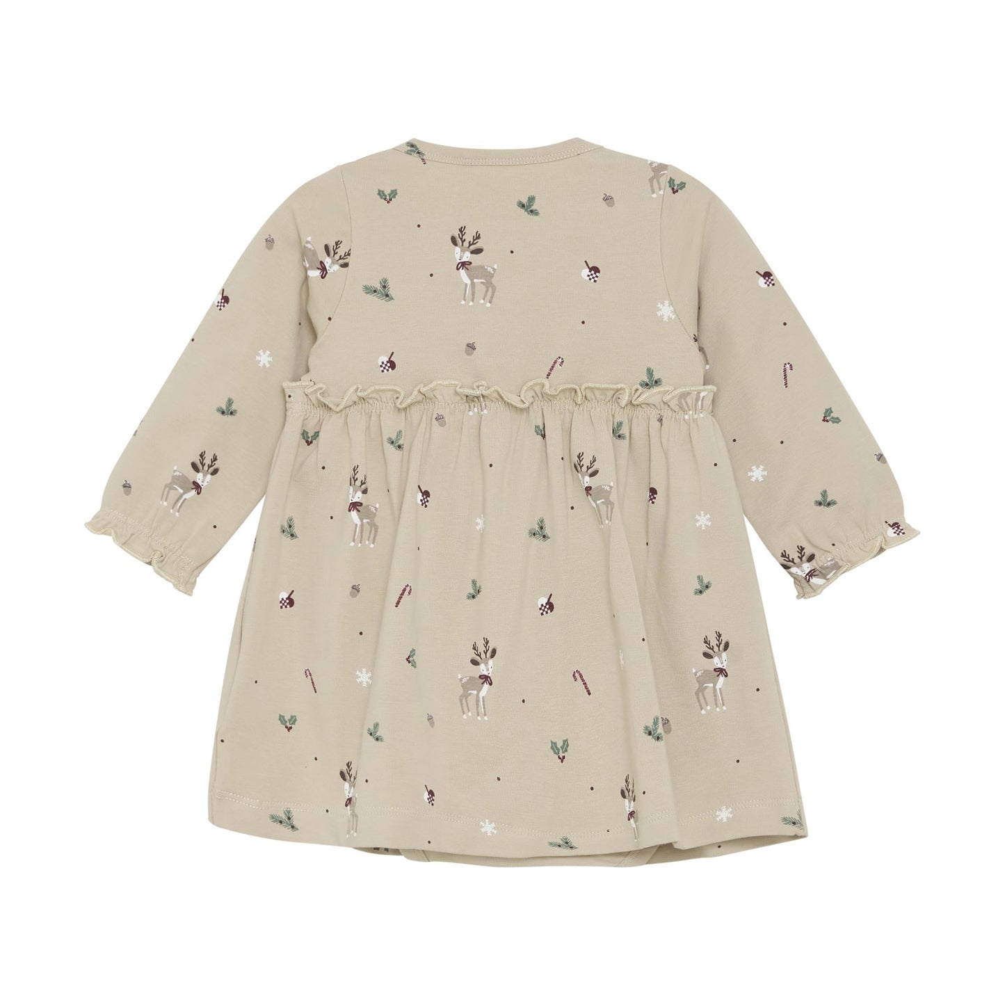 FIXONI Christmas Long Sleeve Body Suit Dress - Moonlight