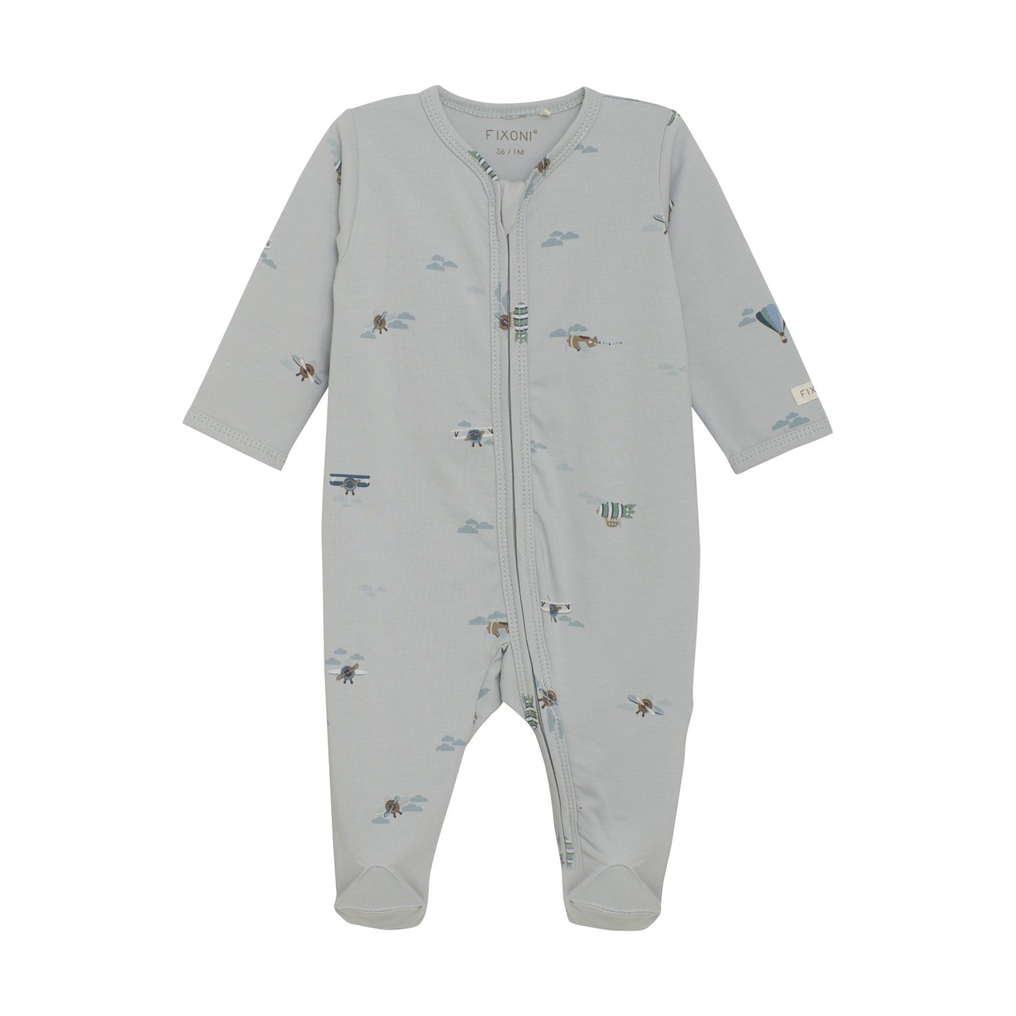 FIXONI Baby Zip Sleepsuit – Sky Adventure