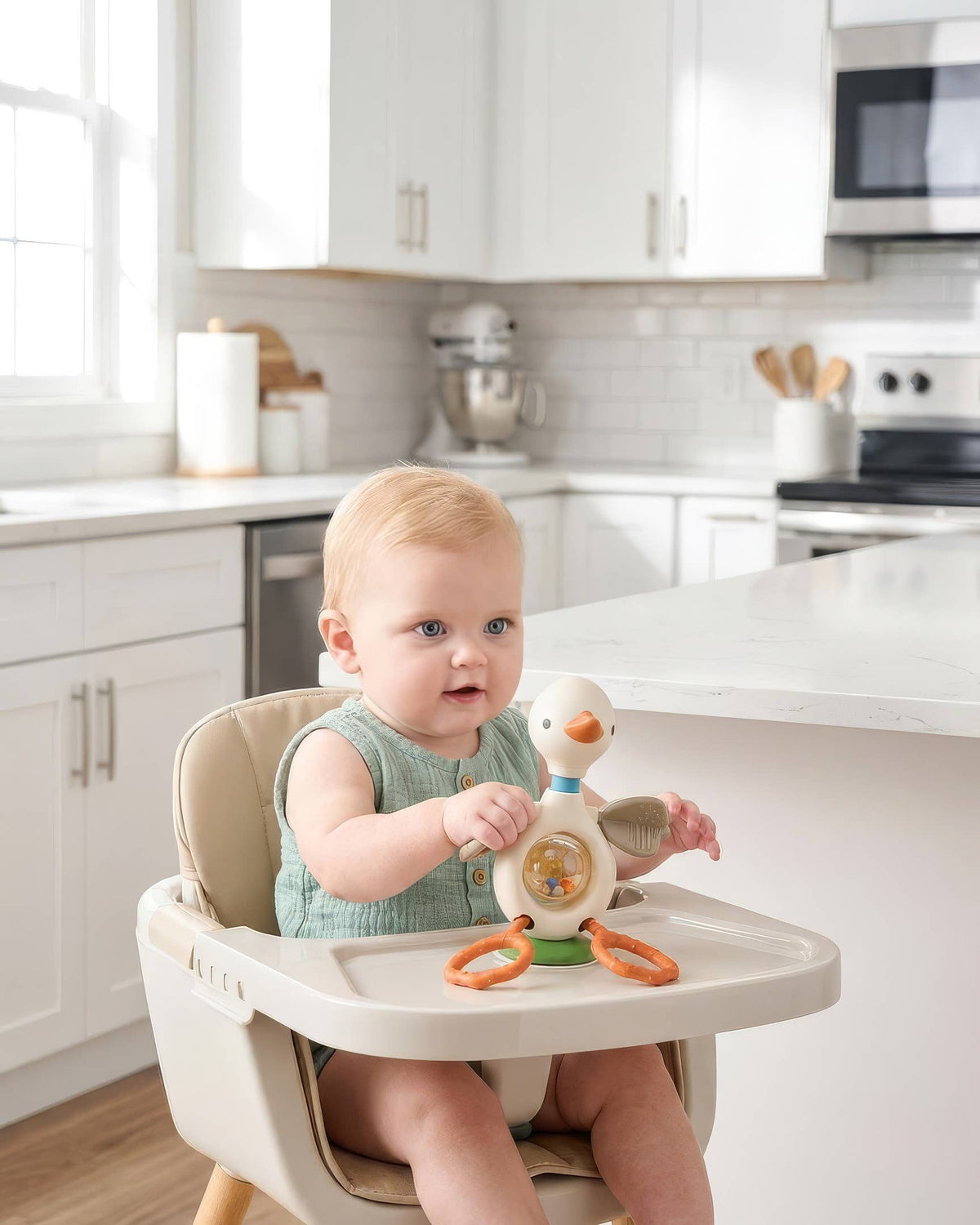 baby kid playing with toy gift