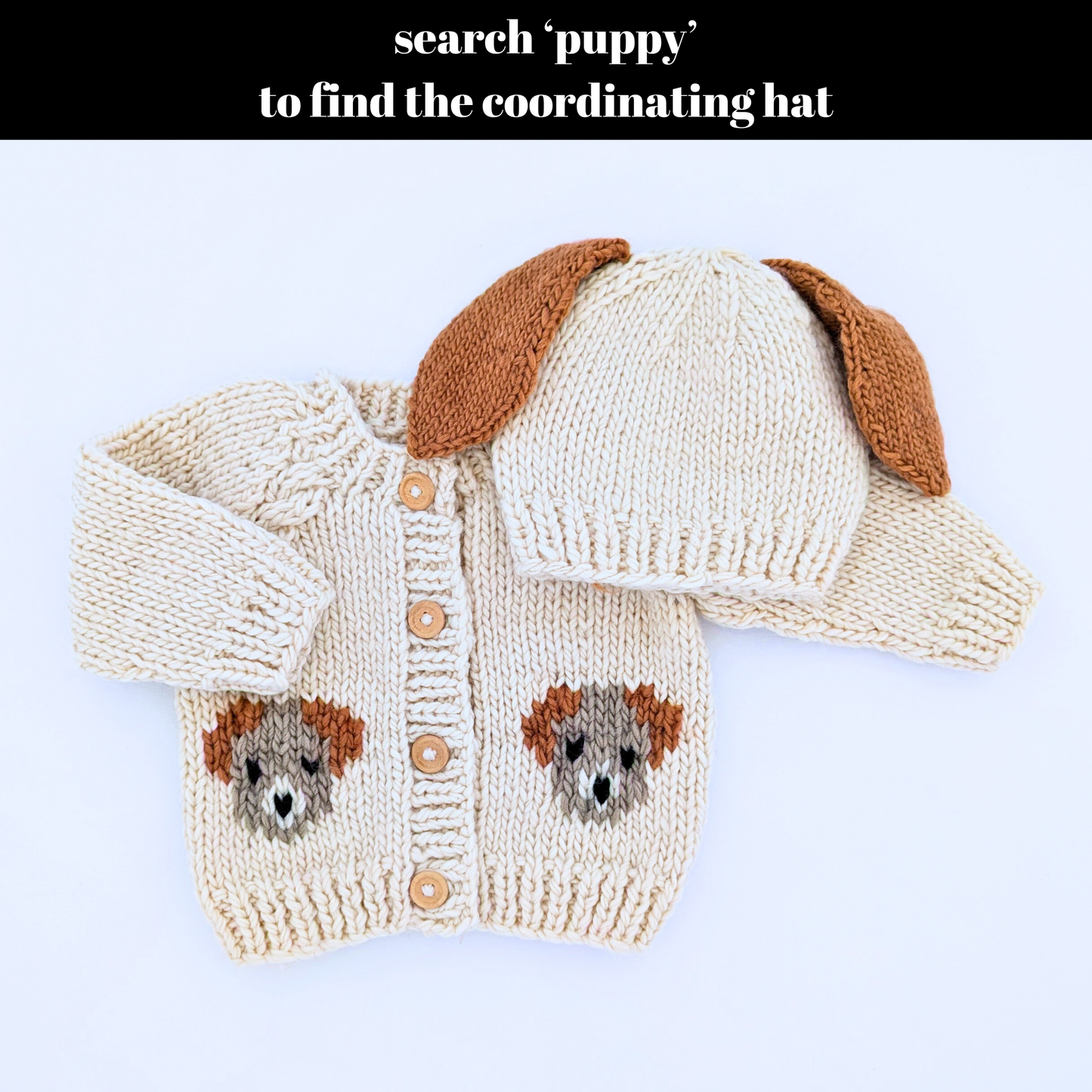 Puppy Cardigan Sweater Baby & Toddler