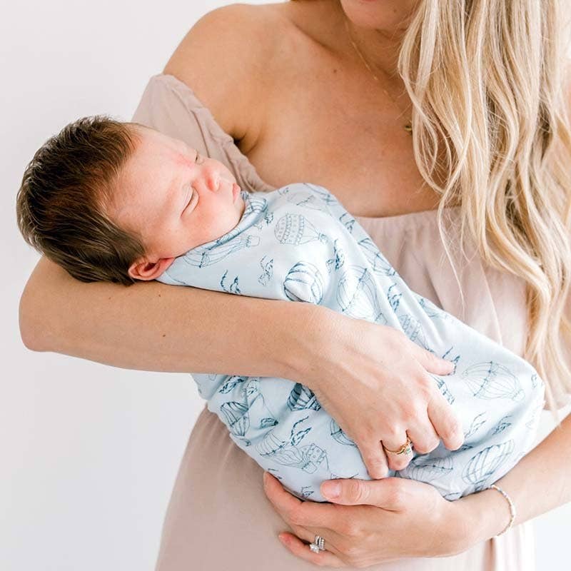 COCOON SWADDLE: Teddy Tiles / Small