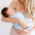 COCOON SWADDLE: Bon Voyage / Small with knotty beanie