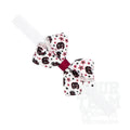 Mini South Carolina Logo Print Hair Bow on Baby Band: SOUTH CAROLINA / ONE SIZE
