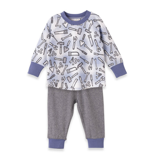 Tool Time Bamboo Baby Boy's Top & Pants