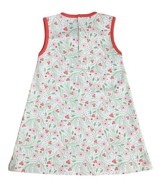 Cherry Blossoms A line girl's dress