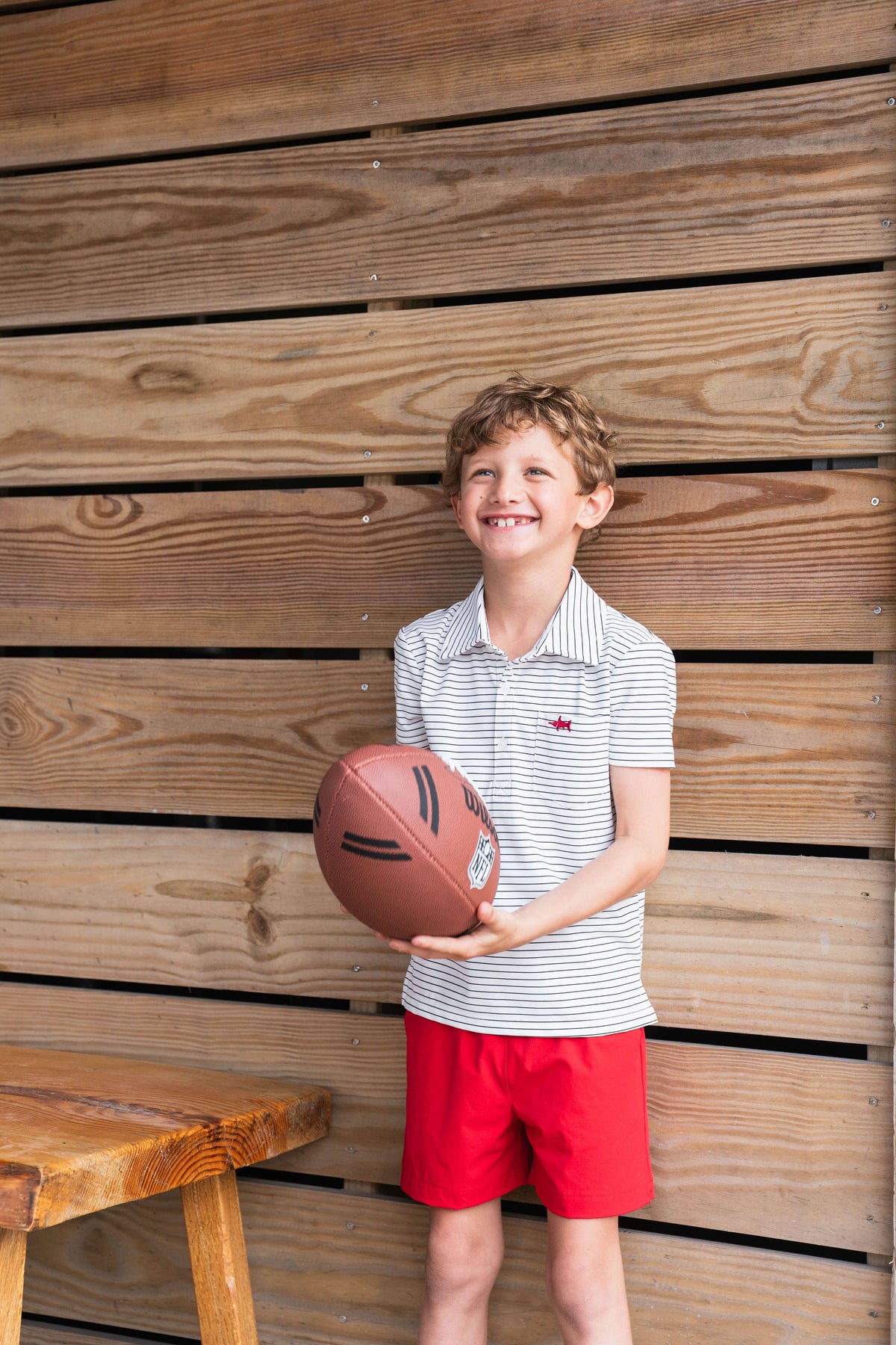 Topsail Boys Performance Short Red: Red