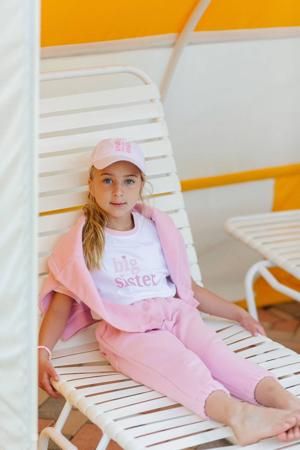 Big Sis Bow Baseball Hat- Youth