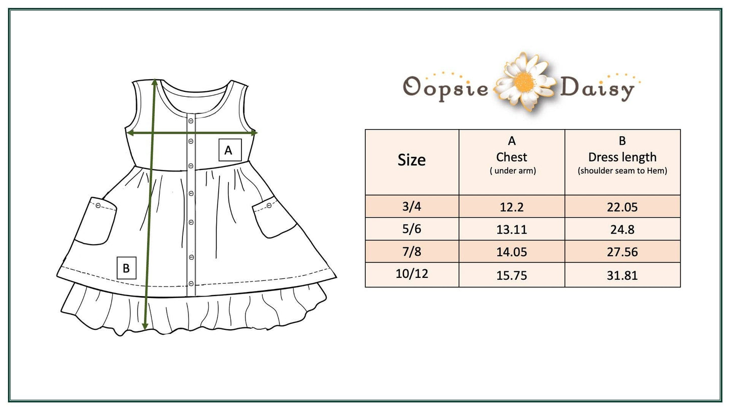 Girls Lavender & White Gingham Check Pocket Summer Dress