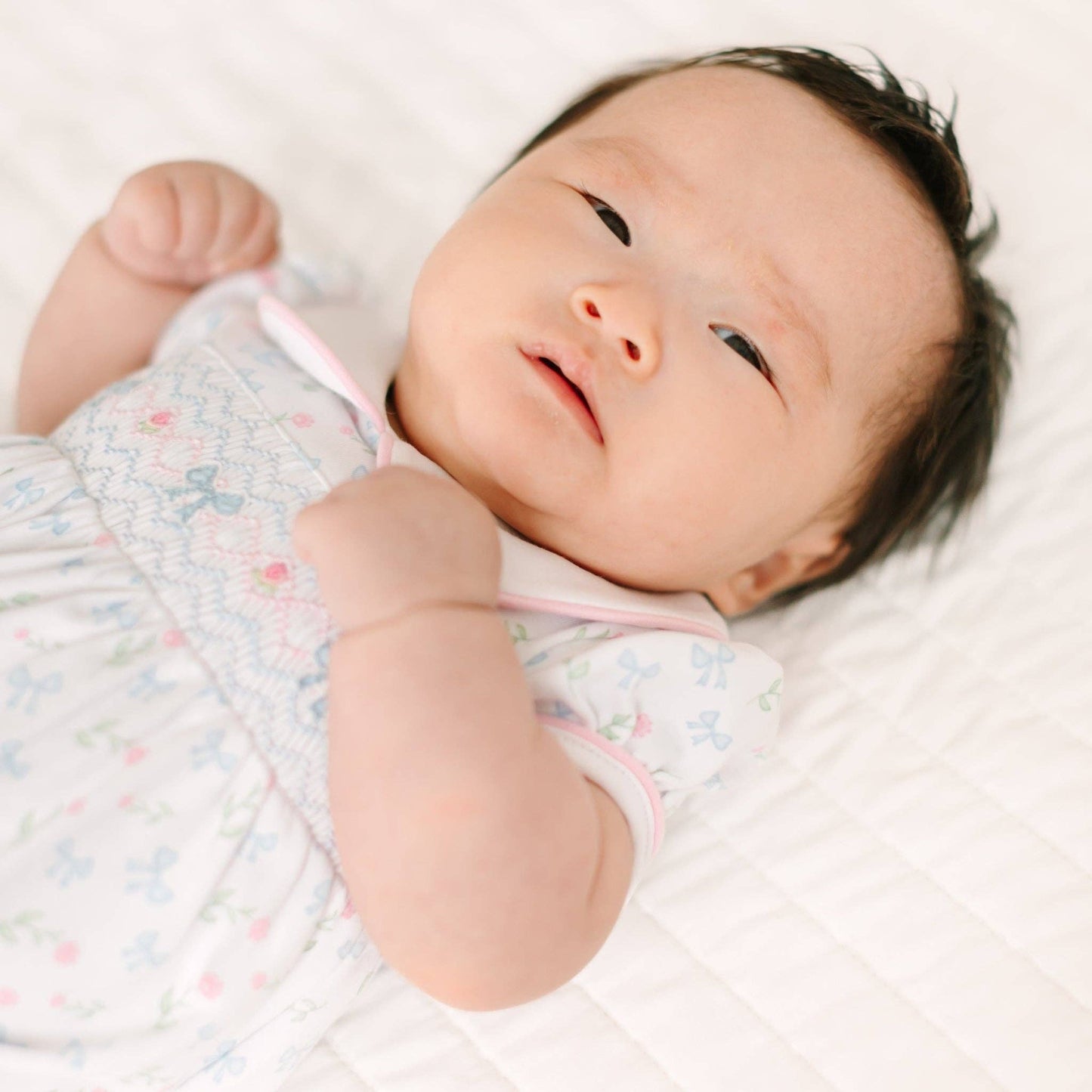 Evelyn's Classics Smocked Bubble