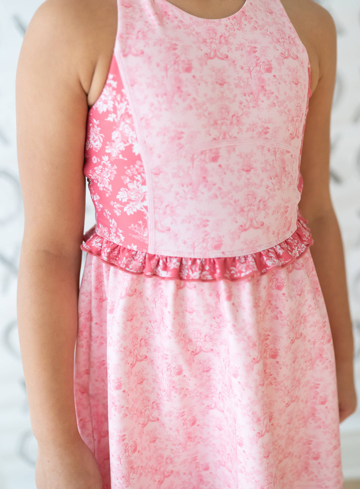 Athletic Dress - Pink Peony