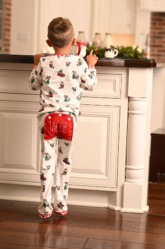 Christmas 2024 Pajamas- Kids Christmas on the Farm- Buttflap