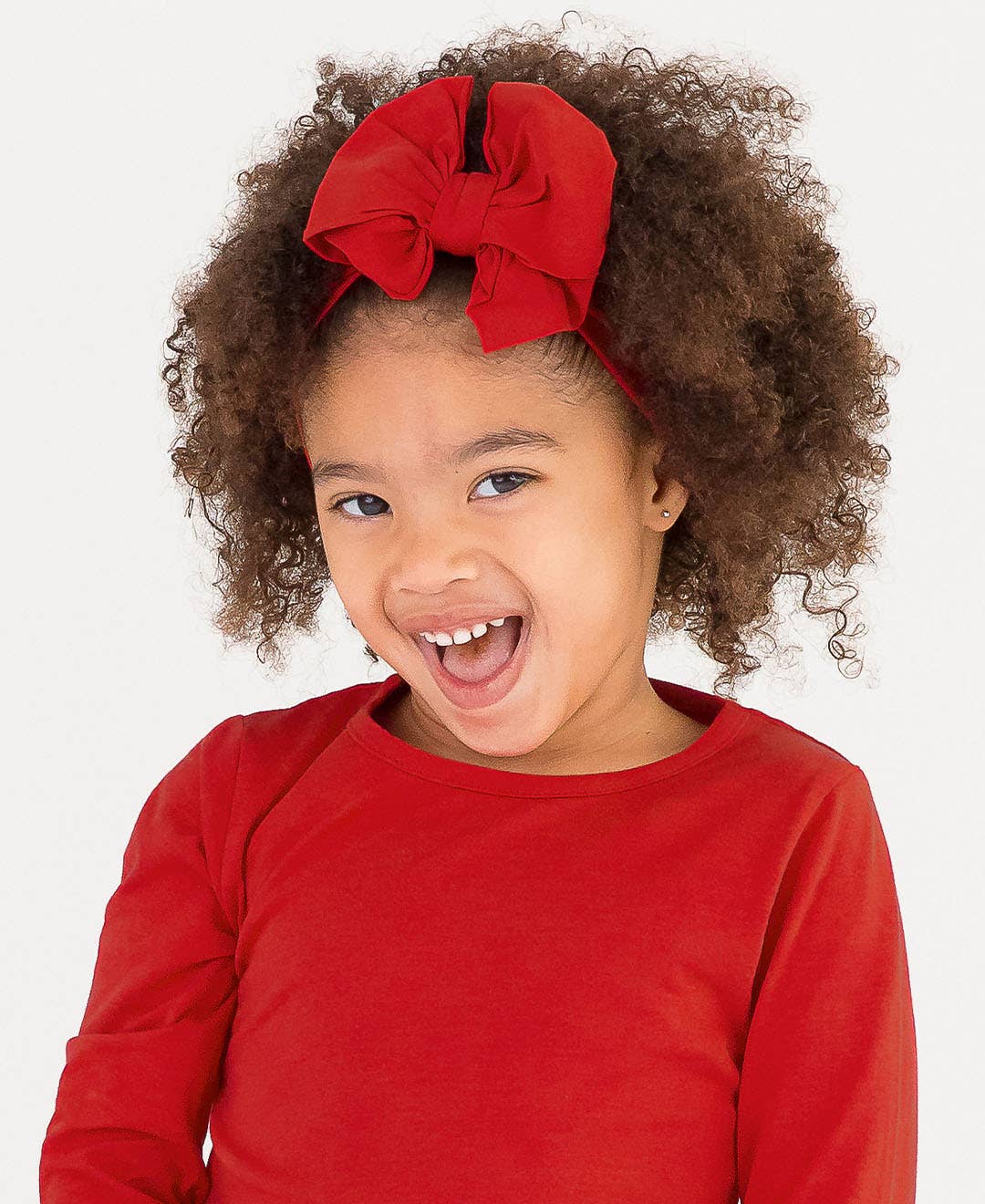 Girls Red Big Bow Headband
: One Size
