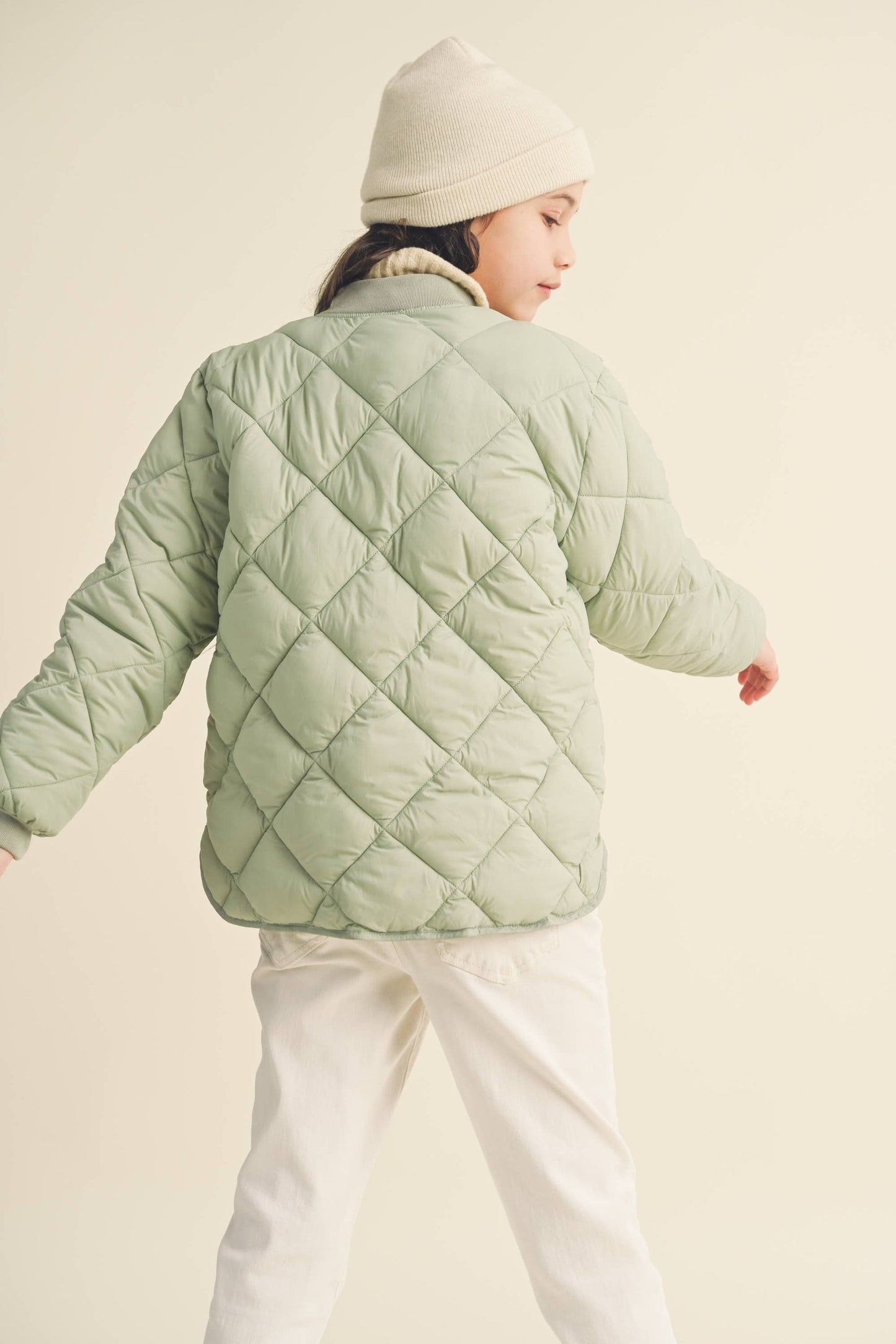 Girl's Quilted Jacket