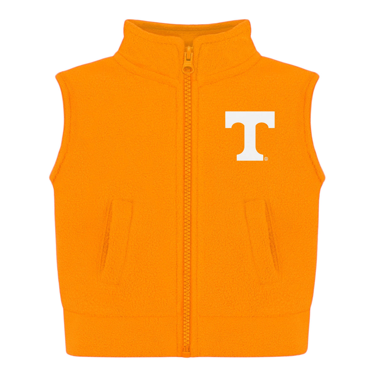 Collegiate Kids Fleece Vest Clemson Orange / 2T