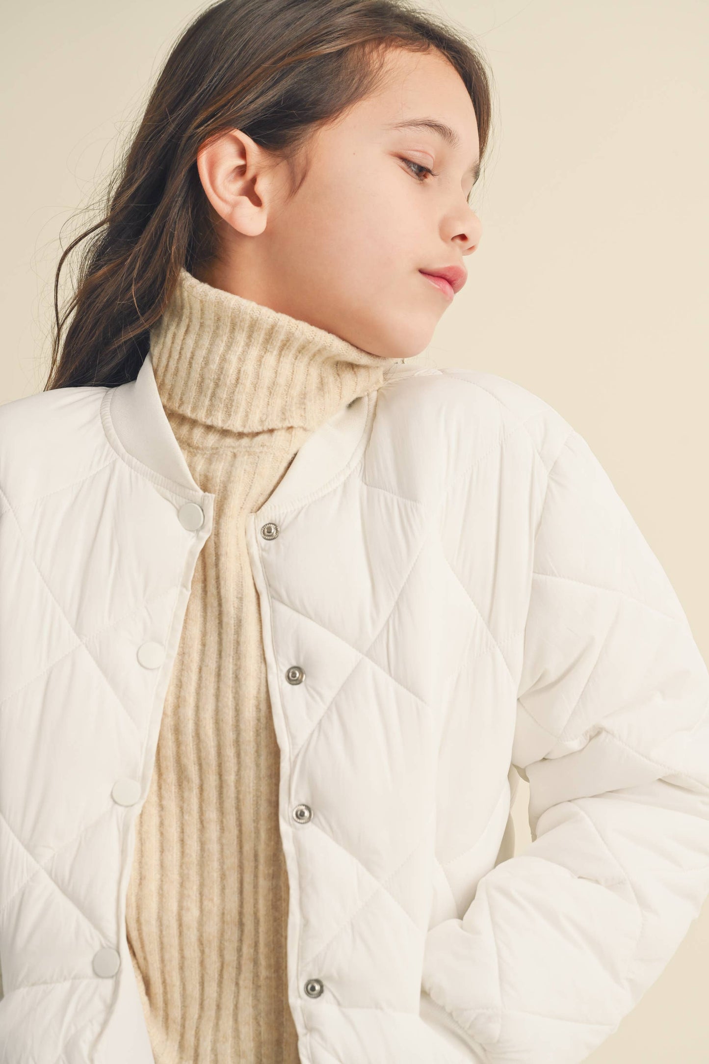 Girl's Quilted Jacket
