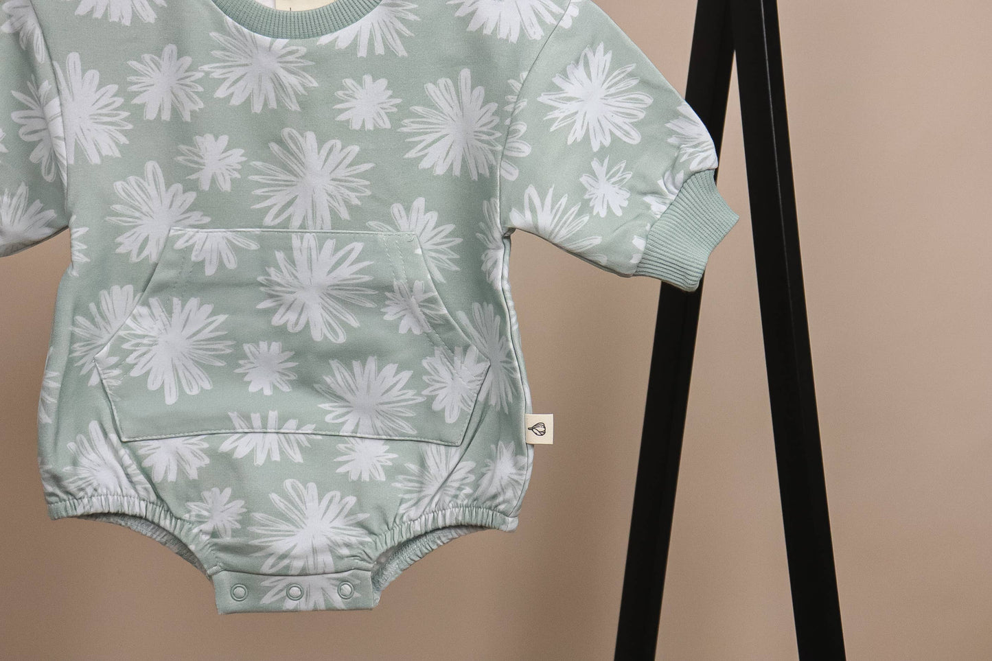 Pom Bubble Romper | Baby Organic Outfit | Baby Clothing