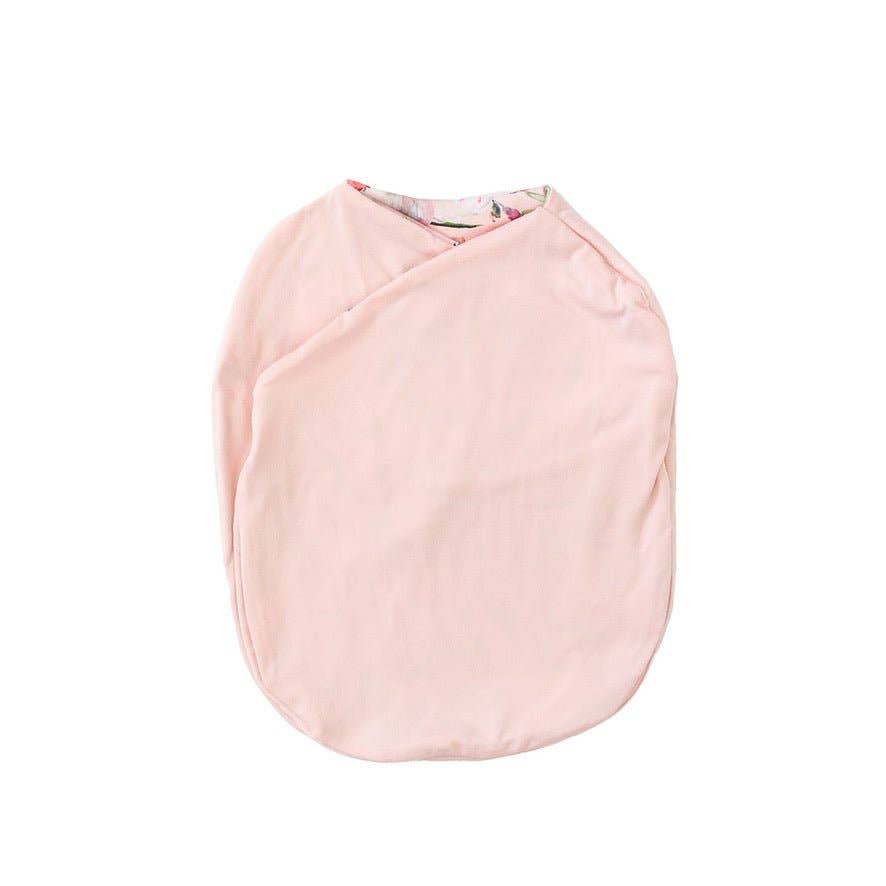 COCOON SWADDLE: Blushing Eucalyptus / Small